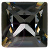 Swarovski 4428 Square Rhinestones 4mm Silver Night